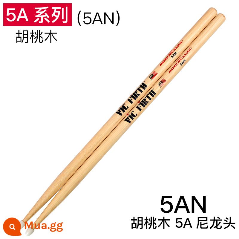 Thanh trống vic firth thanh trống quả óc chó 5a 5b 7a trống jazz vf thực hành dùi trống vic trống búa - Dòng 5A (5AN)