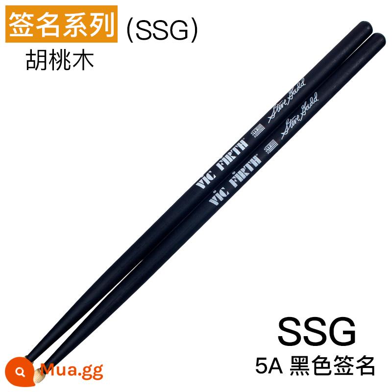 Thanh trống vic firth thanh trống quả óc chó 5a 5b 7a trống jazz vf thực hành dùi trống vic trống búa - Dòng chữ ký (SSG)