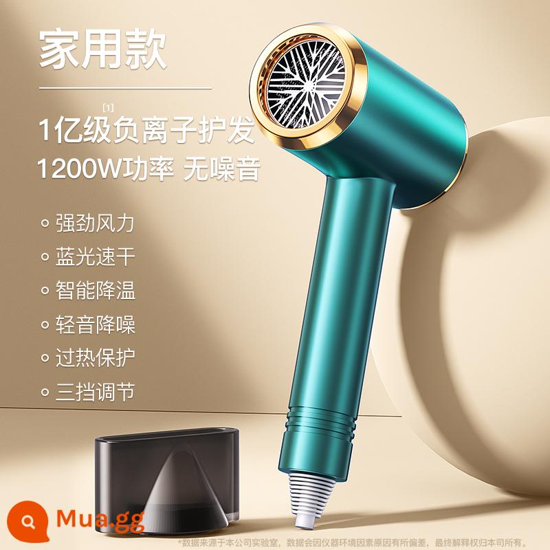 Máy Sấy Tóc Hộ Gia Đình Ion Âm Chăm Sóc Tóc Ký Túc Xá Sinh Viên Gió Cao Máy Sấy Tóc Nòng Flagship Store 1074 - Sea Pine Green◆Mẫu gia dụng [1200W+không ồn ào+chăm sóc tóc ion âm cấp 100 triệu]