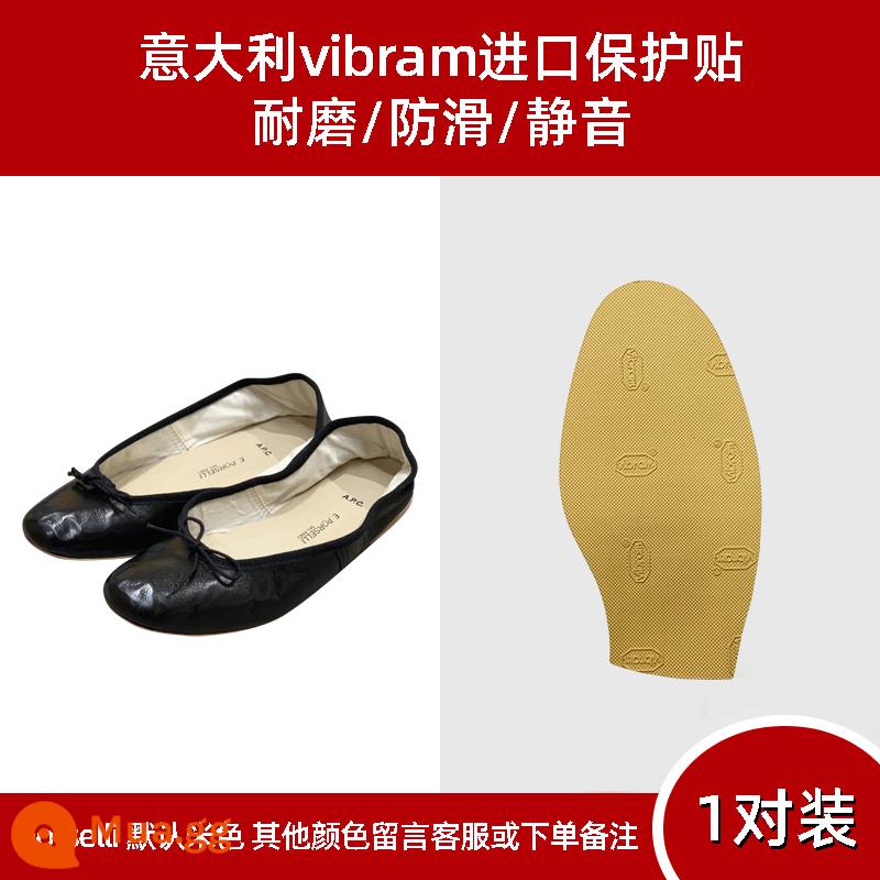 Miếng dán đế Vibram chống mài mòn miếng dán gót giày chống trơn trượt miếng dán đế da chống va chạm miếng dán đế chống mài mòn đế cao - căn hộ múa ba lê p0rell