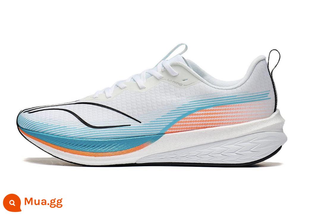 Giày chạy bộ Li Ning Chitu 6pro Giày chạy bộ thể thao nam thoáng khí chống mài mòn chống trơn trượt phục hồi mùa xuân và mùa hè ARMT013 - Cam xanh [Mới cho mùa thu đông] ARMT043-2