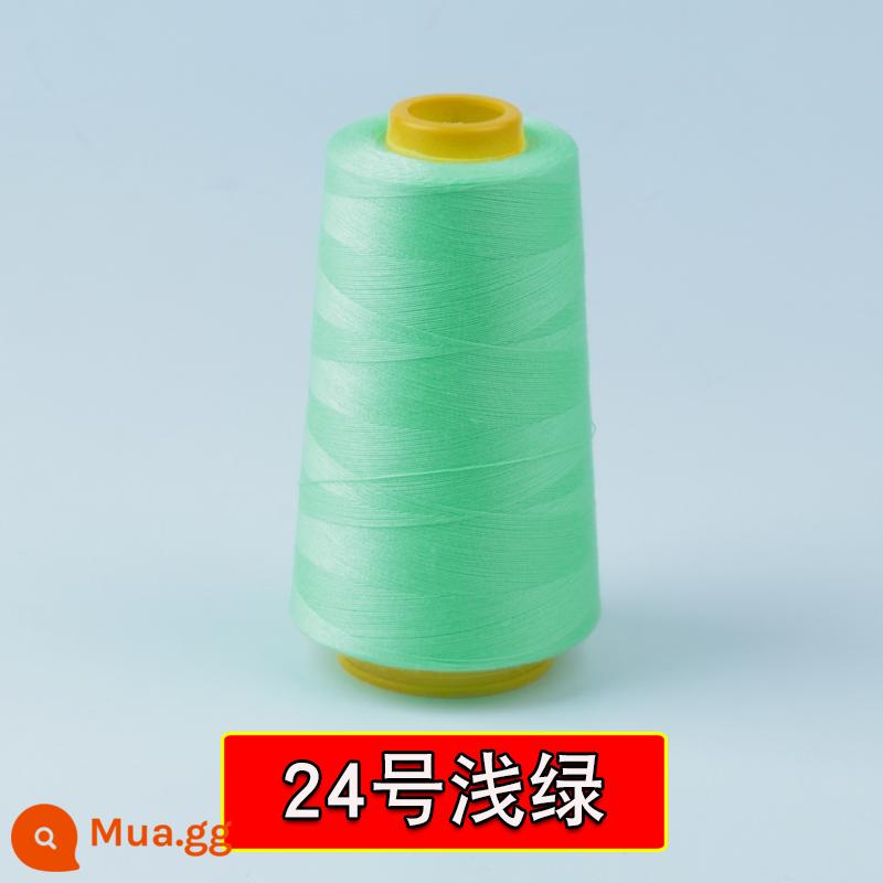 402 quần áo đường chỉ may may tay hộ gia đình 2 sợi mịn máy may chùa đường chỉ may quần áo phẳng tốc độ cao xe sợi polyester chủ đề - Số 24, Đường Chùa, xanh nhạt số 1