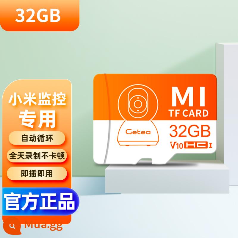 Thích hợp cho bộ nhớ giám sát Xiaomi thẻ đặc biệt Thẻ nhớ máy ảnh 256g thẻ nhớ sd tốc độ cao class10 - [32G] Thẻ giám sát Xiaomi