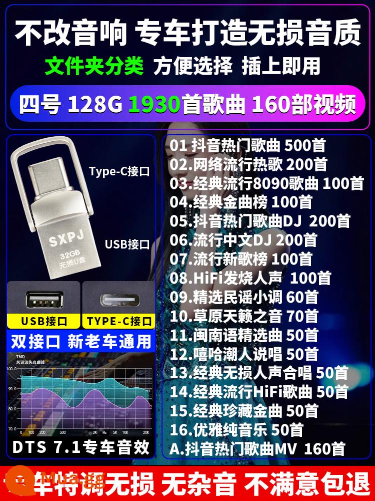 Các bài hát trên ổ đĩa flash trên ô tô, âm thanh chất lượng cao của Mercedes-Benz Berlin e300/s/g/c260, âm thanh không bị méo tiếng của ổ đĩa flash USB - 128G [SRS sản xuất nguồn âm thanh không bị méo tiếng thực sự] Douyin 1930 bài hát DJ cổ điển nổi tiếng + 160 MV