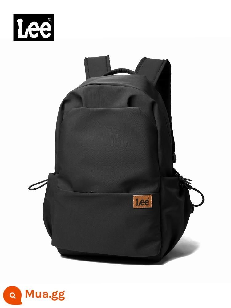 Lee Schoolbag Nữ Sinh Trung Học 2023 Mới Ba Lô Nam Trung Học Cơ Sở Ba Lô Hợp Thời Trang Sinh Viên Đại Học Túi Máy Tính Dung Tích Lớn - đen