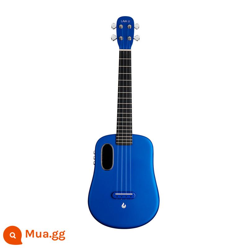 Lửa Đàn Ukulele LAVA Mới Bắt Đầu Bé Gái Di Động Đầu Vào Cấp Trẻ Em Thông Minh Đàn Guitar Nhỏ Chính Hãng - Mô hình Flash Blue-FreeBoost [Hộp đàn piano không gian]