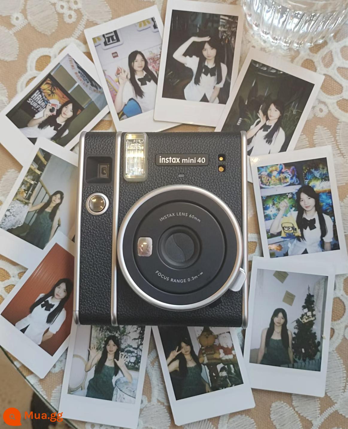 Polaroid mini7S đã qua sử dụng liền mini115 inch rộng 210 Fujifilm mini9 - Pin Fuji mini40+ (9 cái mới)