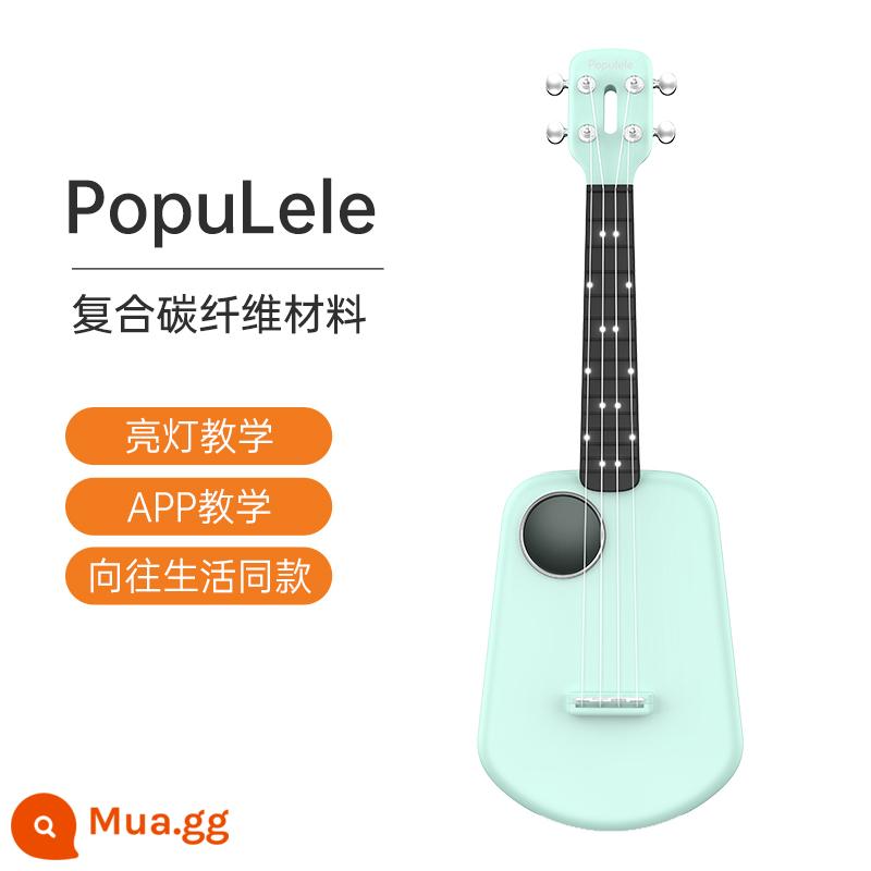 Mật khẩu nhạc populele Đàn ukulele thông minh Xiaomi mới bắt đầu chơi đàn guitar nhỏ cho trẻ em bé trai và bé gái mới bắt đầu - xanh tươi