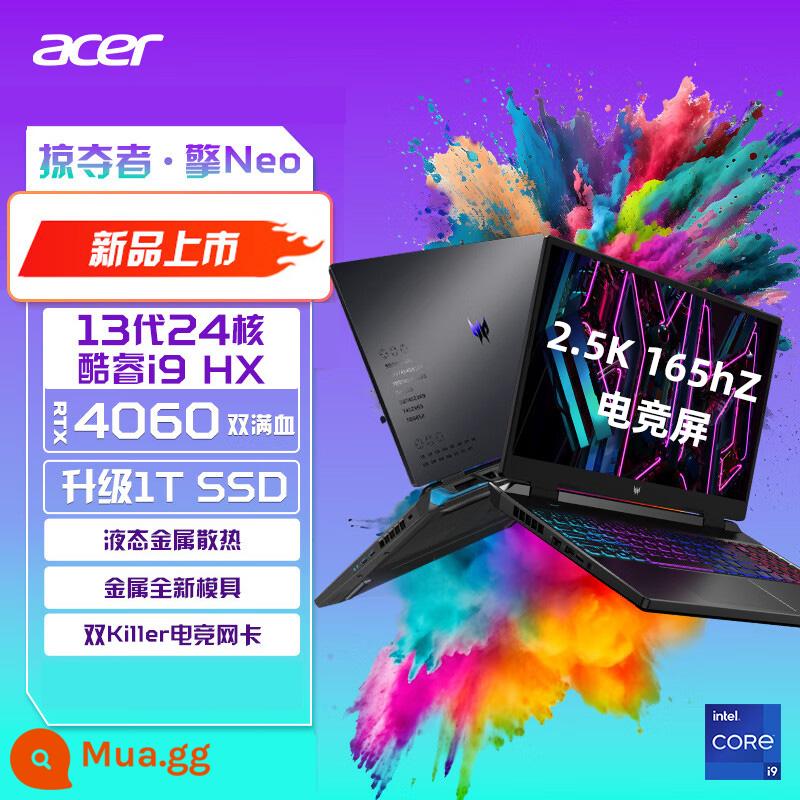 Acer/Acer Predator Engine Neo Shadow Knight Engine Intel13 Thế hệ HX Core i5/i7 Gaming Cấu hình cao Văn phòng Doanh nghiệp Laptop Acer 16 inch Game Book - i9-13900HX/RTX4060 màn hình 8G/2.5K 165Hz.