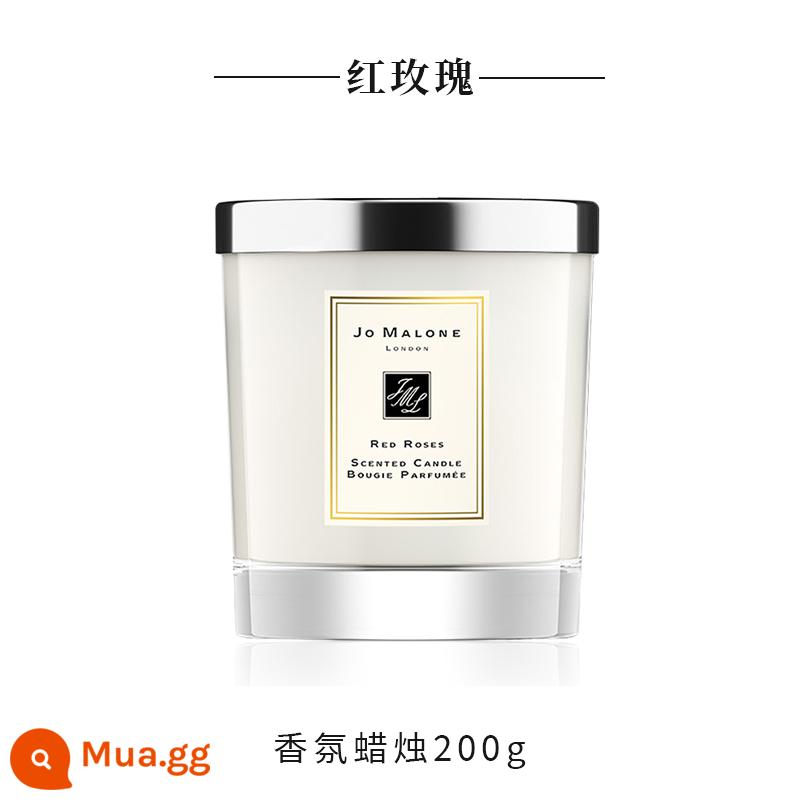 Jo Malone Jo Malone nến thơm người giữ ngọn nến Jo Malone nhà trong nhà hương thơm lâu dài hộp quà tặng sinh nhật - Hoa hồng đỏ 200g + hộp quà + túi xách tay