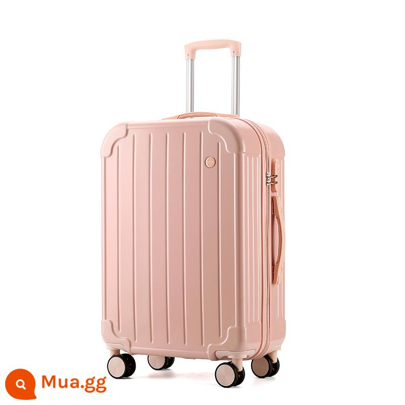 Yiluqian vali đa chức năng nữ xe đẩy trường hợp sinh viên nam ánh sáng và im lặng 20-inch nội trú mật khẩu vali du lịch - Bột Zhu Yin [kiểu thông thường-không nên dùng]