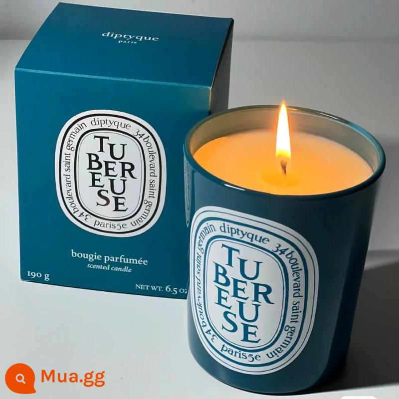 Diptyque Nến thơm Diptyque hốc lưu niệm đèn dầu thơm quà tặng sinh nhật Lễ Tình Nhân - [Hoa huệ xanh số lượng có hạn 190g]