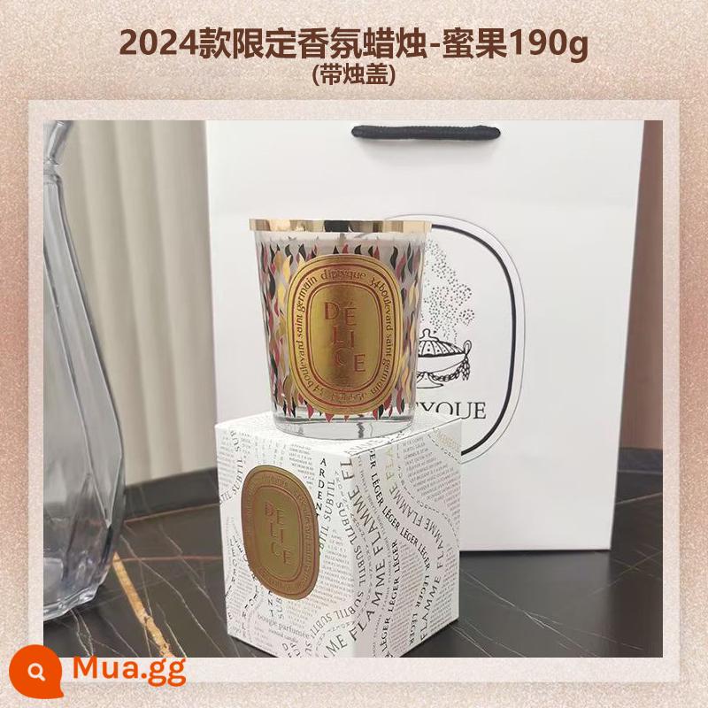 Diptyque Nến thơm Diptyque hốc lưu niệm đèn dầu thơm quà tặng sinh nhật Lễ Tình Nhân - [2023 Winter Limited] Quả Mật Ong 190g nắp kim loại