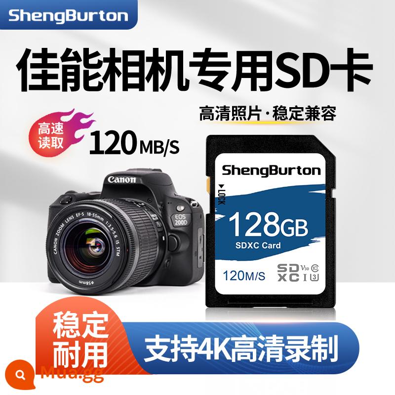 Thẻ nhớ máy ảnh Canon 128G thẻ nhớ máy ảnh thẻ sd m50 kỹ thuật số 70D mắt đơn 6D thẻ nhớ sd máy ảnh - {128G}Thẻ máy ảnh thẻ SD lớn + đầu đọc thẻ miễn phí