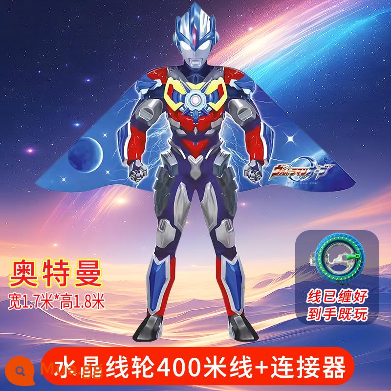 Ultraman Zero Diều Làn Gió Trẻ Em Dễ Bay 2024 Mới Hoạt Hình Hoạt Hình Sơ Khai Người Lớn Kích Thước Lớn - Bánh xe pha lê Ultraman Orb cao 1,8 mét dài 400 mét