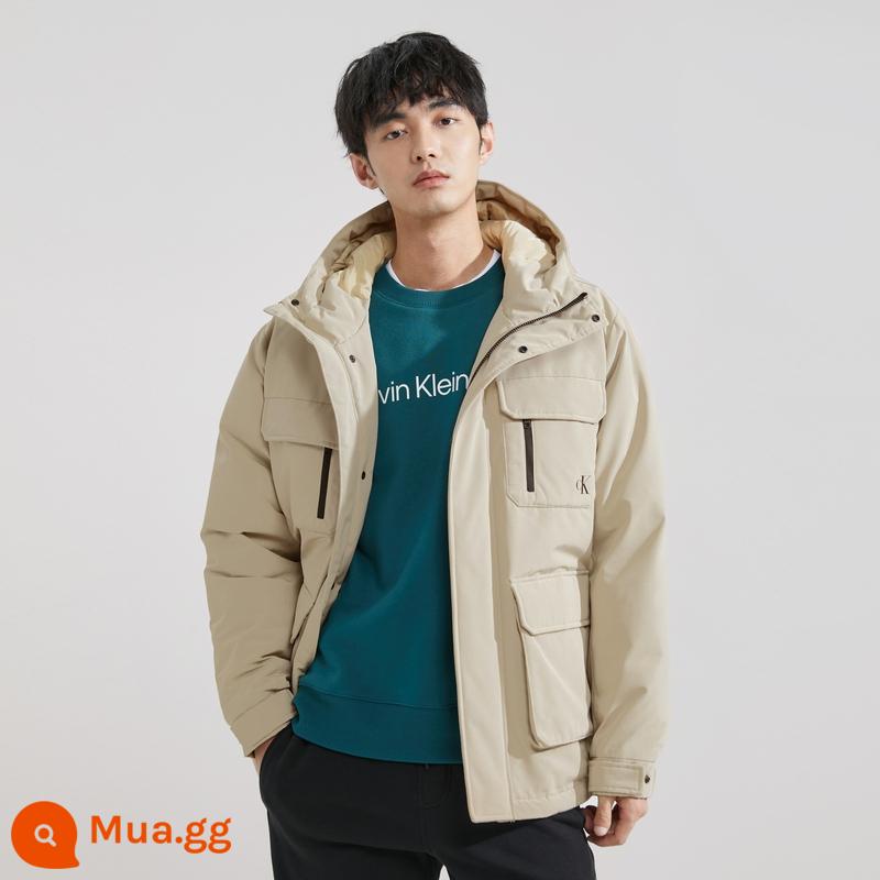 [Phong cách giống ba ngôi sao chống] Áo khoác parka mùa đông CKJeans23 chống gió, chống nước, chống bẩn cho nam và nữ J325485 - PED-Trà Sữa Cà Phê