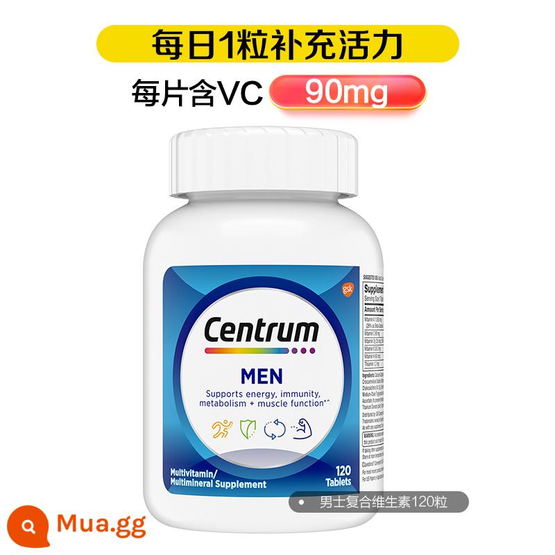 [Trực tiếp] Shancun Nước ngoài Chai nhỏ Màu tím Lady Vitamin C Complex Vitamin Khoáng chất 120 Viên nang - Vitamin tổng hợp dành cho nam giới 120 viên