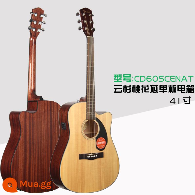 FLAGIPHIP FLAGSHIP FLAGIPHIP FERNER FIRKLORE Đàn guitar gỗ CD60S CD140S Guitar Guitar Guitar Guitar Guitar Guitar - CD60SCE NAT [Hộp điện bảng đơn bằng gỗ gụ vân sam]