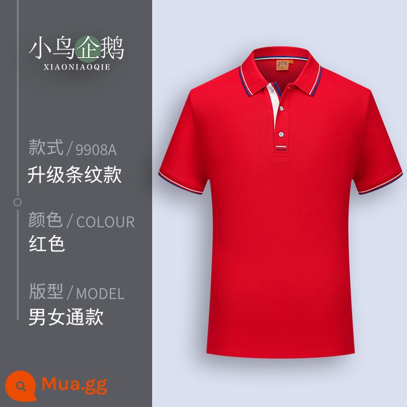 Quần áo làm việc tùy chỉnh T-shirt quần áo làm việc tùy chỉnh-thực hiện đội mùa hè cotton văn hóa quảng cáo áo POLO ngắn tay in LOGO - Tín dụng