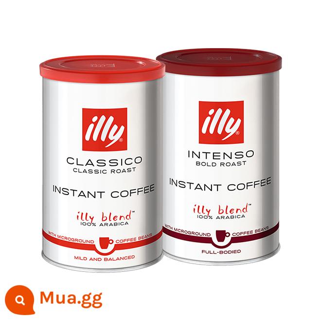 [Bán Chạy] Cà phê đen Illy Instant đông khô latte hòa tan phong cách Mỹ với bột xay siêu mịn 95g/hộp - [Bán chạy] Thơm + Giàu