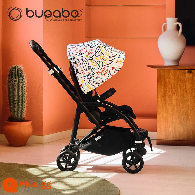 Xe đẩy em bé BUGABOO BEE6 có thể ngồi, nằm nhẹ, có thể gập 2 chiều, chống sốc - Mô hình chung của nghệ sĩ Art of Discovery [ra mắt lần đầu trên Tmall, phiên bản giới hạn toàn cầu]