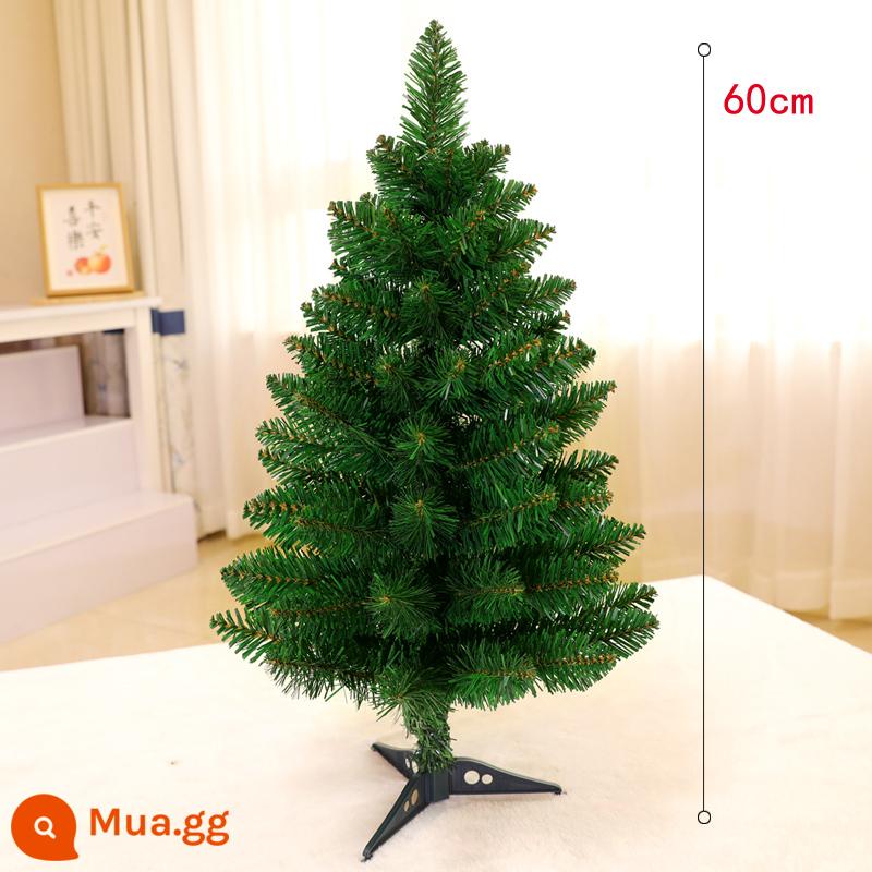 Tiansheng Hàn Quốc Phiên bản Mini Tree Christmas Tree Home đặt bữa ăn Giáng sinh Trang trí đồ trang trí sáng tạo đồ trang trí sáng tạo - Cây thông Noel trần 60cm [không kèm phụ kiện]