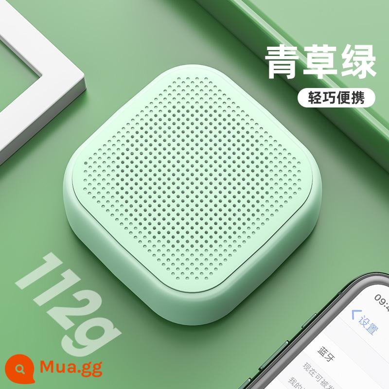 Loa Bluetooth không dây di động âm thanh nhỏ gia đình nhỏ loa siêu trầm chất lượng âm thanh cao âm lượng lớn tuổi thọ pin lâu dài - Thảm cỏ xanh [chất lượng âm thanh độ phân giải cao * nhỏ gọn và di động, tiện lợi hơn * tuổi thọ pin lâu dài]