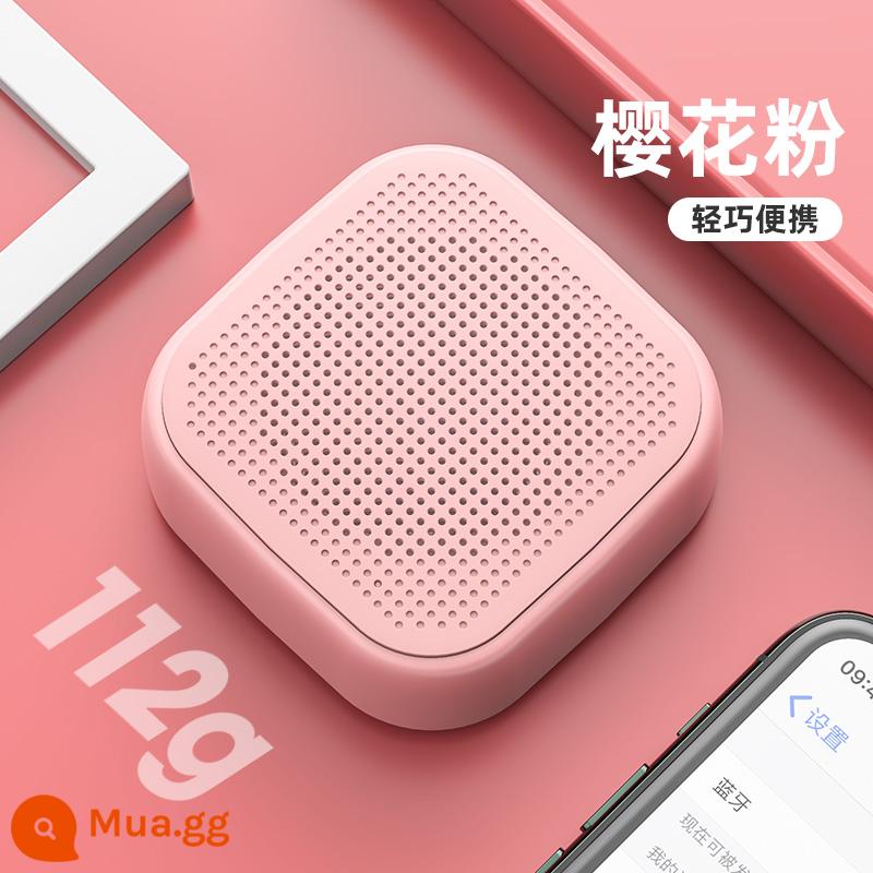 Loa Bluetooth không dây di động âm thanh nhỏ gia đình nhỏ loa siêu trầm chất lượng âm thanh cao âm lượng lớn tuổi thọ pin lâu dài - Sakura Pink [Chất lượng âm thanh độ phân giải cao * Nhỏ gọn và di động, tiện lợi hơn * Tuổi thọ pin lâu dài]