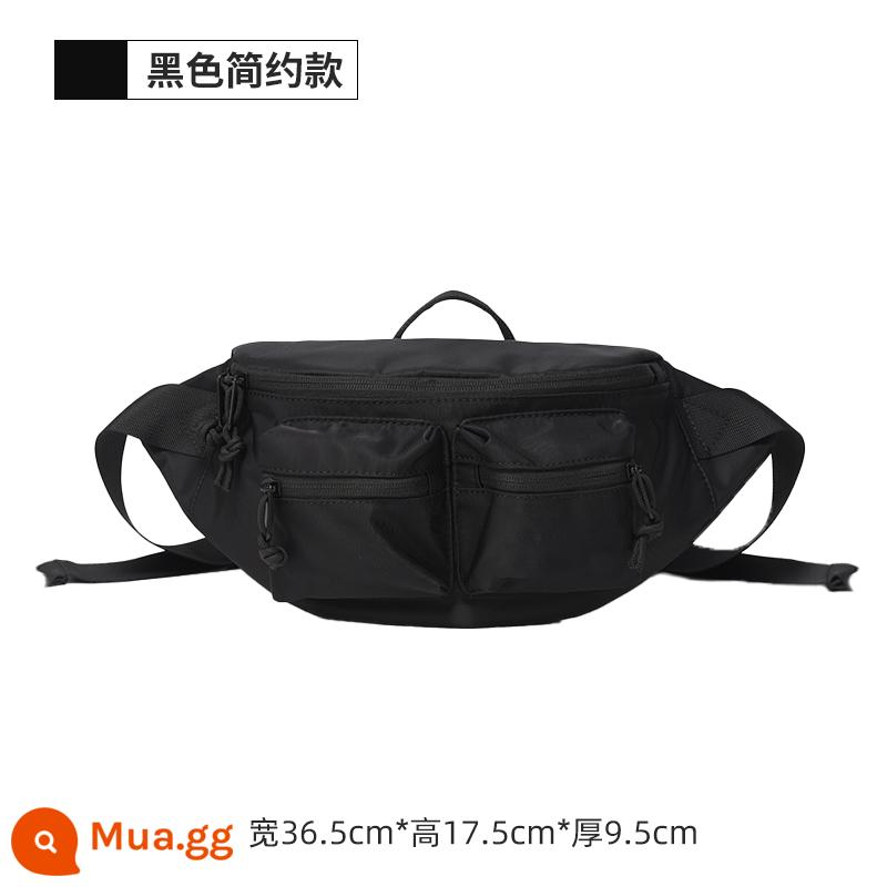 Túi messenger Nhật Bản của Hika Túi Thương hiệu Túi Thương hiệu Vai Backpack Túi Thể thao Thể thao Túi Thang KIỂM TRA GIỚI THIỆU Nữ - phong cách đơn giản màu đen