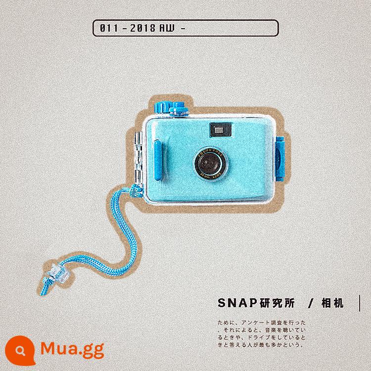 Viện SNAP retro phim đánh lừa không dùng một lần máy ảnh tiêu cực cặp đôi sinh viên Quà tặng ngày lễ tình nhân - màu xanh da trời