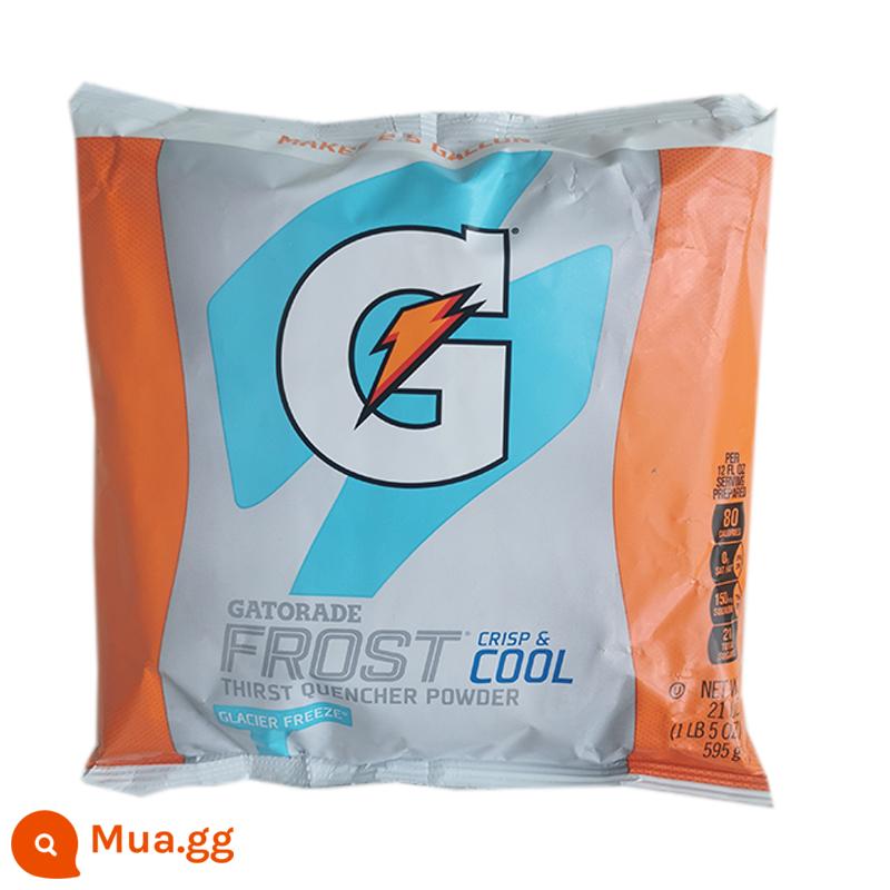 Giao hàng tận nơi ấm đun nước Gatorade hạt thể thao uống điện hạt bột đấm bột thể dục năng lượng rắn không đường - Túi Ice Blueberry Professional Edition 595g 24/07