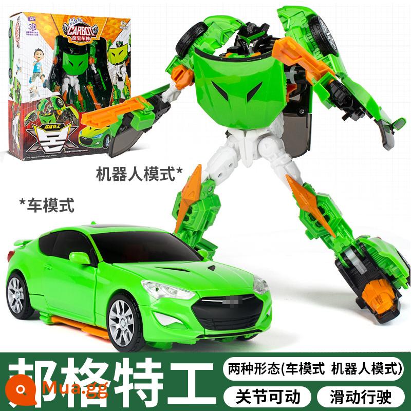 Xe Kabao thần đồ chơi robot Habao Abao cậu bé Kabaoga xe biến hình King Kong Kata thần xe phù hợp - [Đặc vụ Banger] 2 lần biến hình, vũ khí + quà tặng miễn phí