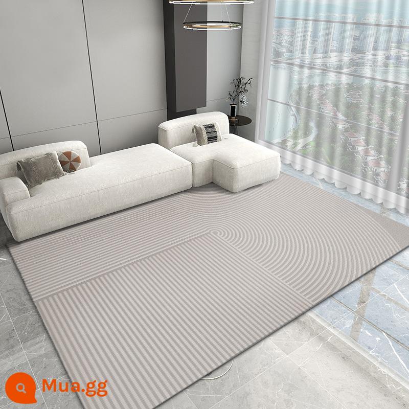 Ánh Sáng Sang Trọng Cao Cấp Màu Xám Trừu Tượng Thảm Ghế Sofa Phòng Khách Bàn Chăn Nhà Sàn Lớn Mùa Đông Dày Chăn Thảm - Dòng sản phẩm đơn giản và nhẹ nhàng-5R