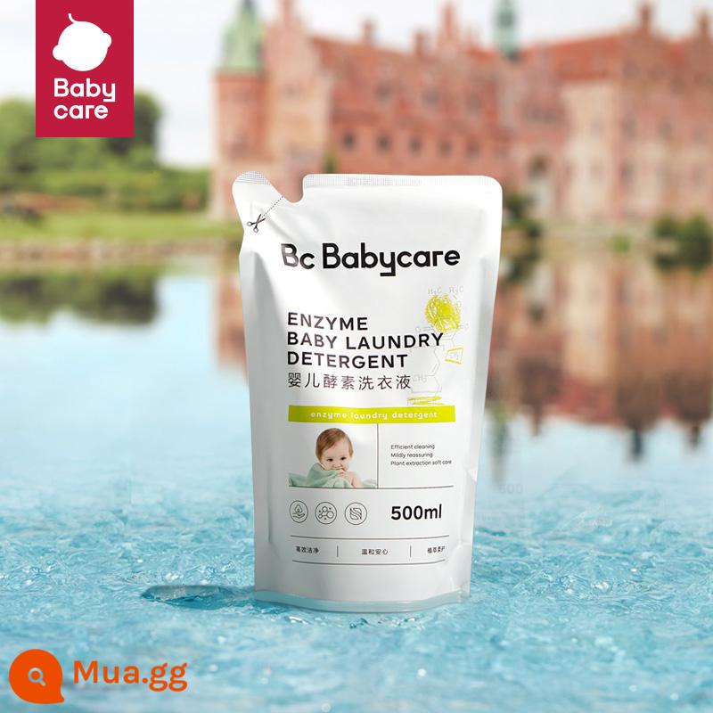 Babycare Baby Enzyme Bột Giặt Trẻ Em Sơ Sinh Đặc Biệt Người Lớn Làm Sạch Đồ Lót Diệt Khuẩn Kháng Khuẩn - 500ml