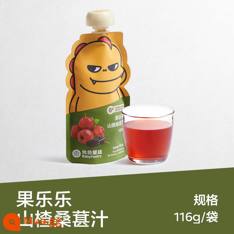 [99 nhân dân tệ để có được 6 cái] babycare baby snack hành tinh quang hợp bánh quy đường đậu hòa tan dành cho trẻ em - Nước ép táo gai dâu tằm-116g/túi