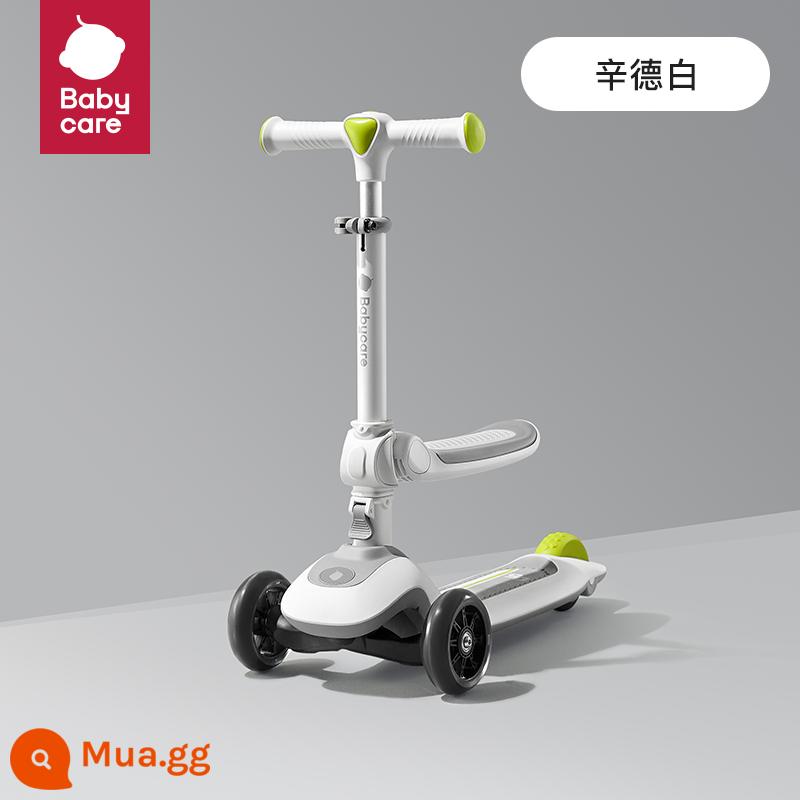 xe scooter trẻ em babycare 1-3-6-12 tuổi xe scooter trẻ lớn có thể ngồi đi xe trơn trượt và cân bằng - [Mô hình nâng cấp Modik] Tấm đôi-Sindbai