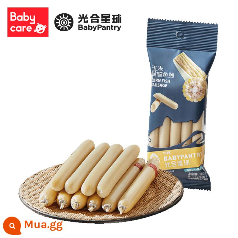 [99 nhân dân tệ để có được 6 cái] babycare baby snack hành tinh quang hợp bánh quy đường đậu hòa tan dành cho trẻ em - Ruột cá ngô 100g