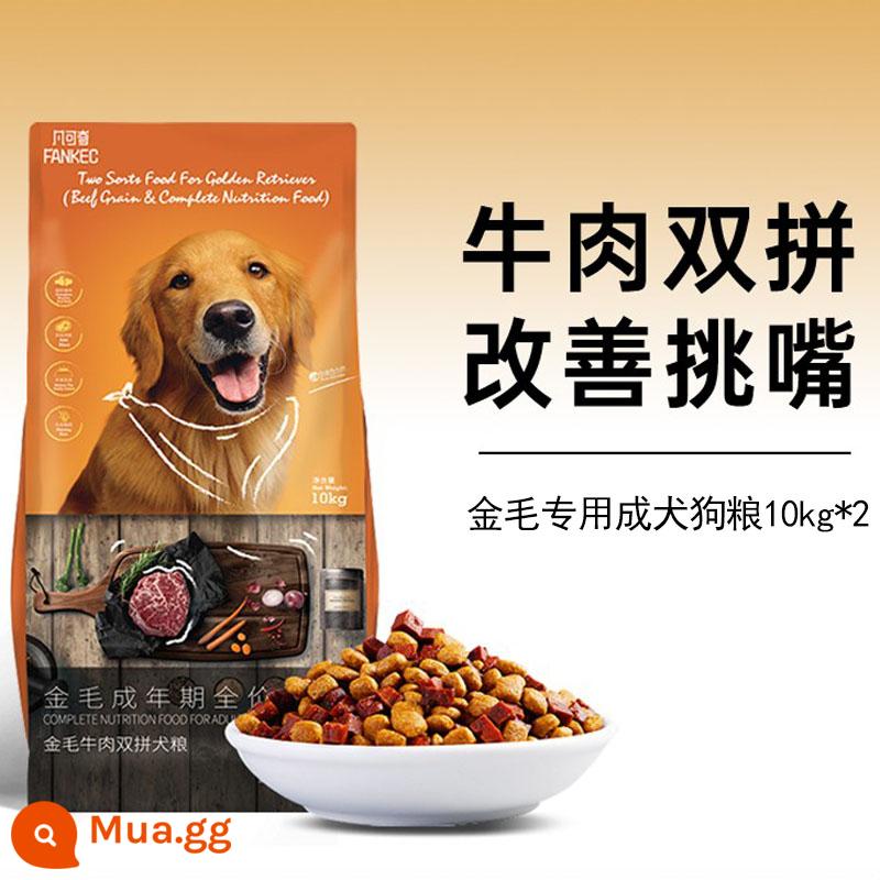 Chó 40 Catties của Golden Retriever toàn cầu Samoyrabrador Chó lớn và Chó Chó dành riêng cho 20kg - Sản phẩm đặc biệt dành cho chó tha mồi vàng nặng 40 pound [lông đẹp, da sáng và xương chắc khỏe! ]