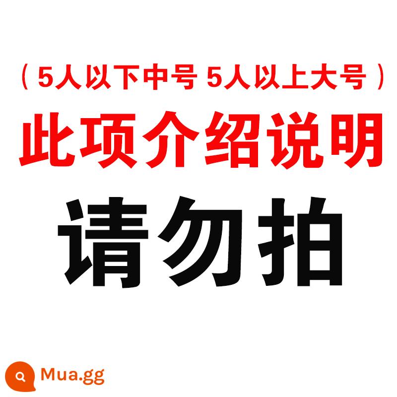 Vỉ nướng inox ngoài trời vỉ nướng than gia dụng lò nướng trường carbon lò nướng đầy đủ dụng cụ kệ nướng - Nếu dưới 5 người thì chọn số nhỏ, trên 5 người thì chọn số lớn.