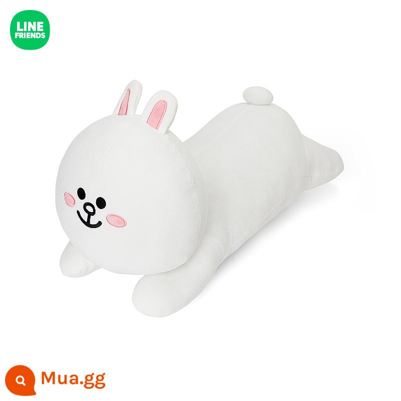 LINE FRIENDS thậm chí bạn tôi đang nằm gối BROWN búp bê búp bê dễ thương đệm gối ngủ trưa - Coni Thỏ (21X47X24CM)