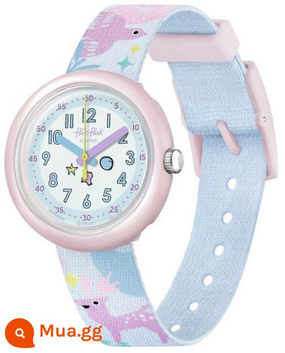 SWATCH Đồng hồ trẻ em Flik Flak Feifei Thụy Sĩ của Swatch ZFPNP030C - ZFPNP030C