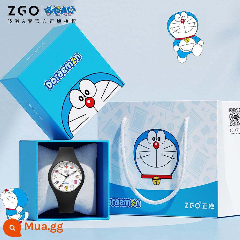 Pokémon Jest Watch Girls, Trẻ em, Trẻ em, Chàng trai và trẻ em gái - [Mẫu mới chung của Doremon×Zhenggang]Hộp quà màu đen hoạt hình 8055