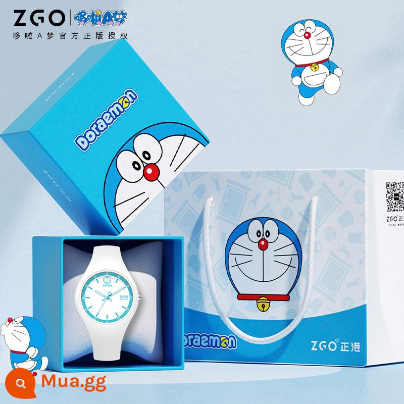 Pokémon Jest Watch Girls, Trẻ em, Trẻ em, Chàng trai và trẻ em gái - [Mẫu mới chung của Doremon×Zhenggang]Hộp quà màu trắng đơn giản 8055