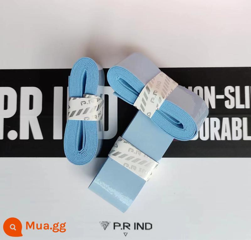 Keo dán vợt cầu lông Pu Rui 7C keo sữa máy bay nhớt PU nhớt chống sốc thấm hút mồ hôi tay cầm quấn cần câu vợt tennis - 10 màu xanh nhạt