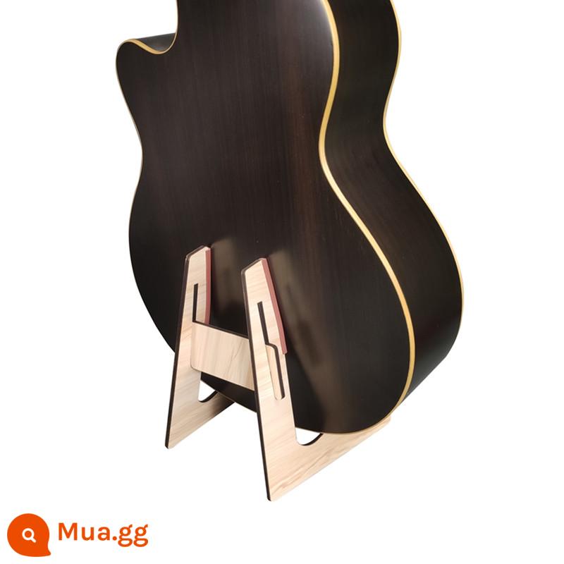 Kệ đàn guitar khung đàn ukulele vĩ cầm vị trí giá Zhongwan nhà giá để bàn trang trí giá lưu trữ di động - Mẫu đàn guitar màu trắng