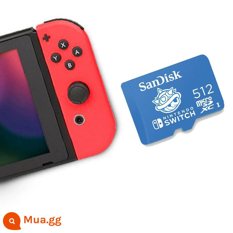 sandiskSanDiskTF memory 256g thẻ chuyển đổi thẻ nhớ trò chơi với thẻ nhớ micro sd - Thẻ nhớ chuyên dụng Nintendo 512G Switch