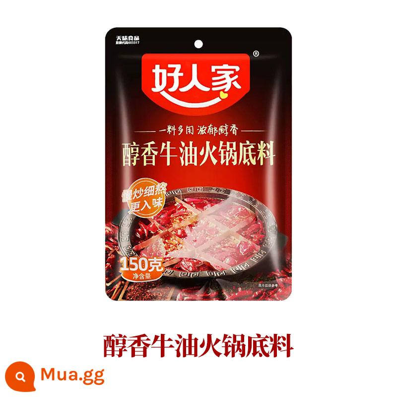 Gia vị thịt lợn luộc lát gia đình Đậu hũ Mapo Hương vị cá Thịt lợn xé nhỏ Kung Pao Gà đĩa lớn Gia vị sườn heo chua ngọt - Lẩu bơ êm dịu đế 150g (mua 2 túi tặng sốt cà chua)