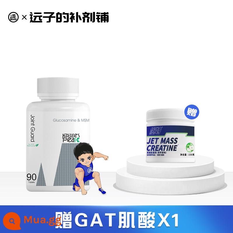 Thức tỉnh tự nhiên Viên bảo vệ xương khớp Naturepeak chondroitin 90 viên movefree - 1 chai 90 viên tặng kèm: GAT creatine