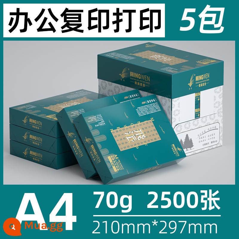 Giấy in A4 full box 2500 tờ giấy photocopy máy in giấy A4 giấy trắng văn phòng phẩm giấy nháp có thể xuất hóa đơn - Giấy A4 70g dùng hàng ngày 1 hộp 2500 tờ