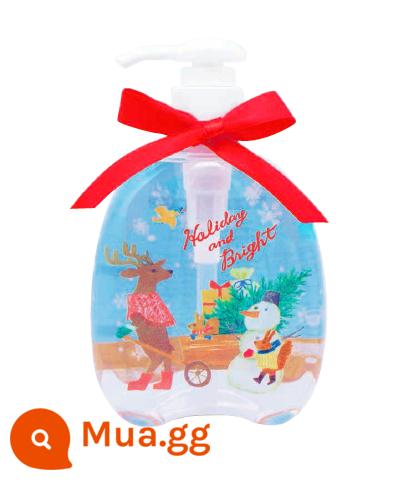 Sữa tắm Charley Christmas Holiday phiên bản giới hạn gấu hươu Nhật Bản 250ml hương tự chọn - Hương rừng nai sừng tấm